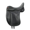 Silla de doma Brindisi en cuero PU - Negro