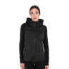 Chaleco técnico de mujer con capucha Ridertechnology - Negro