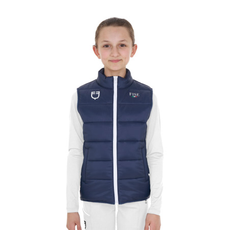Chaleco unisex infantil entallado Equestro X Fise