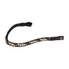 Frontalera con strass modelo Spirit - Negro / dorado