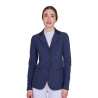 Chaqueta de concurso para mujer Monogram tres botones - Americana marina