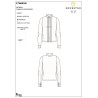 Polo de mujer de concurso con camisa - Blanco