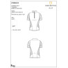 Camiseta de entrenamiento para mujer en tejido técnico con microperforaciones - Blanco