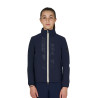 Softshell infantil unisex con logotipo en la espalda - Americana marina