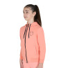 Sudadera infantil unisex con capucha y cremallera frontal - Flor del desierto