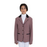 Chaqueta infantil unisex de concurso con cremallera y botones - Americana marina