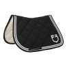 Manta de salto Double Stripes en tejido técnico - Negro / blanco