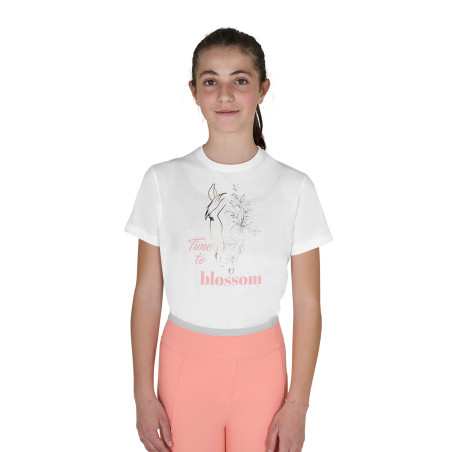 Camiseta niña Time to Blossom de algodón