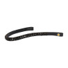 Frontal con triple fila de cristales - Negro / negro
