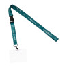 Porta credencial con cordón logo Acavallo - Verde