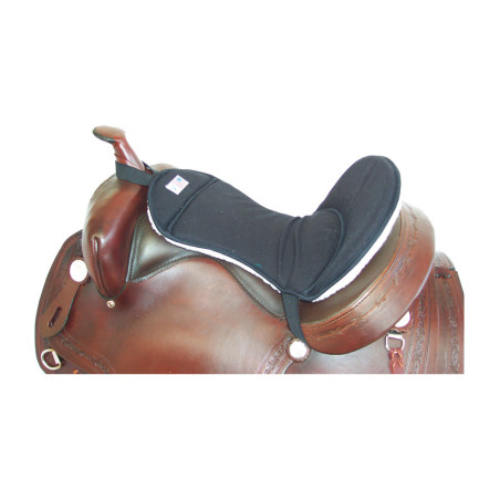 Funda de asiento Western acolchada sintética