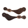 Correas para espuelas western unisex - Castaño