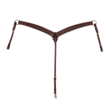 Pechera western de cuero