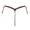 Pechera western de cuero - Engrasado