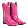Botas rancheras occidentales para niña - Rosa