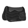Mantilla de trekking con bolsillos TT/polar HD + almohadilla de pluma - Negro