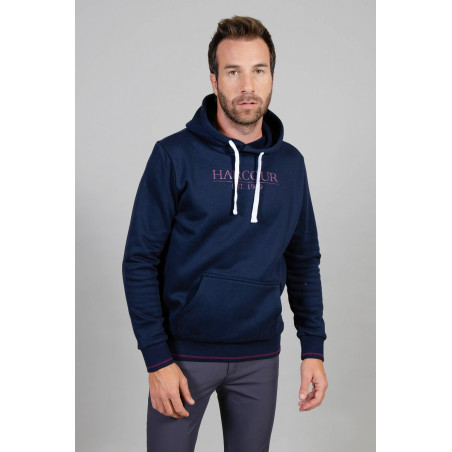 Sudadera con capucha Swiss azul marino