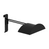 Soporte para bridas de acero 20 cm x ACMPS526A - Negro