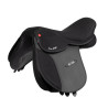Silla de salto de cuero sintético - Negro