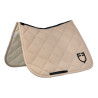 Mantilla de doma Equestro con monograma estampado - Oxford tostado / negro