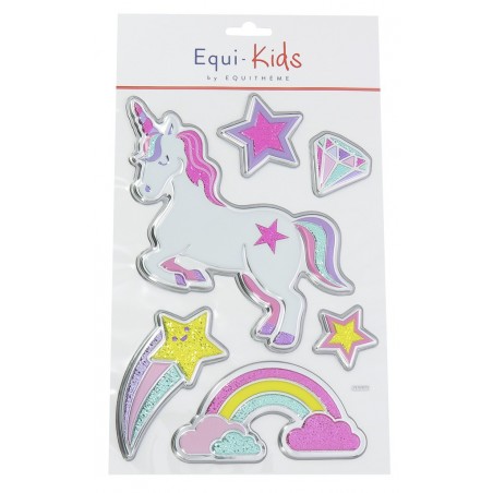 Pegatinas Equi-Kids 3D