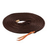 Mecate de nailon trenzado Schutz Brothers - Chocolate oscuro