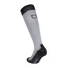 Calcetines unisex Equestro Basic de tejido técnico - Bruma portuaria / negro