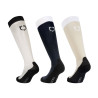 Calcetines Equestro Technical Basic por 3 - Oxford tostado / azul marino / blanco antiguo