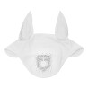 Bonete Equestro de tejido técnico con logotipo de strass - Blanco / blanco