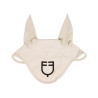 Gorra antimoscas Equestro cube stretch técnica con logotipo - Blanco antiguo