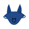 Gorra antimoscas Equestro cube stretch técnica con logotipo - Cuarzo azul