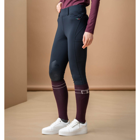 Pantalón Hybrid Horseware con grip en las rodillas cepillado AA Fina para mujer