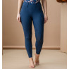 Pantalón Hybrid Horseware con grip en las rodillas AA Fina para mujer - Marino
