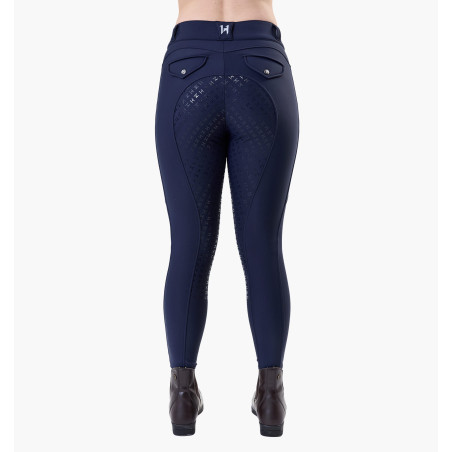 Pantalón de equitación Horseware Flexfit invierno full grip mujer