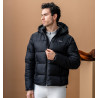 Chaqueta acolchada para hombre Horseware AA Quilo Monogram - Negro