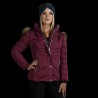 Parka de mujer Pakaa Flags & Cup - Burdeos