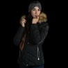 Parka de mujer Pakaa Flags & Cup - Negro