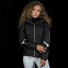 Parka impermeable para mujer Norola Flags & Cup - Negro