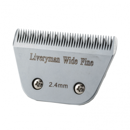 Cuchillas de máquina de esquilar Liveryman Wide 2,4 mm esquilado fino