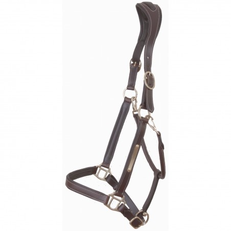 Cabezada De Cuero Placa Anatómica Para La Cabeza T de T