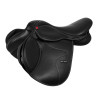 Silla de salto Roma en cuero PU - Negro