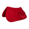 Sudadera de montar de algodón para trekking con bolsillos - Roja