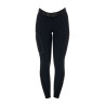 Pantalón slim fit para mujer Equestro Ridertechnology full grip - Negro