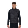 Chaleco de hombre Equestro Ridertechnology costuras termoselladas - Negro