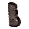 Espinilleras Skeleton Dynamic Zone con borreguillo sintético - Marrón oscuro