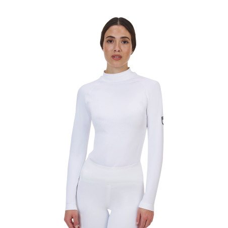 Camiseta térmica mujer Equestro Ridertechnology manga larga