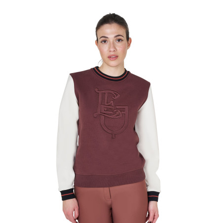 Sudadera de mujer EQ con cuello redondo
