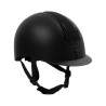 Casco de mujer Azael Stone visera estrecha homologación EN 1384-2023 - Negro / negro brillo