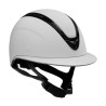 Casco Apocalypse mujer calota revestida en tejido homologación EN 1384-2023 - Niebla del puerto