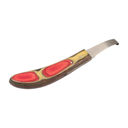 Cuchillo para cascos de doble filo
